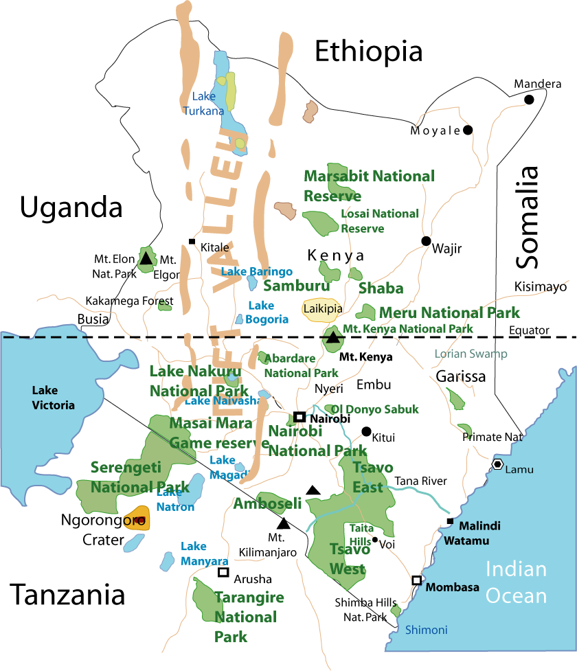 Safari-Map